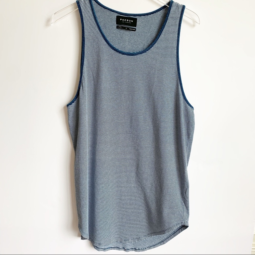 PacSun striped tank top (Longer fit)